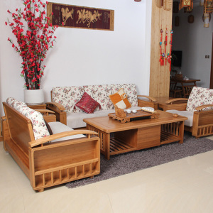 Modern Design Bamboo Sofa Set for Bamboo Furniture